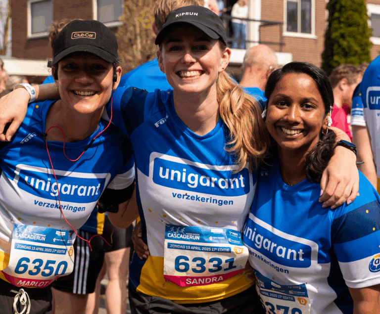 sportieve medewerkers Cascaderun